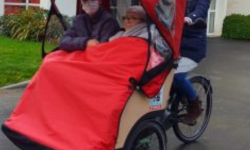 Triporteurs électriques à l'EHPAD Triporteurs électriques à l'EHPAD