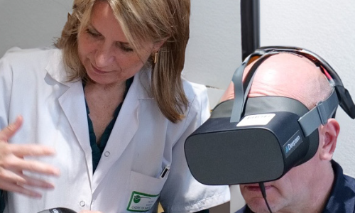 Réalité virtuelle au Centre Expert Plaies et Cicatrisations Réalité virtuelle au Centre Expert Plaies et Cicatrisations