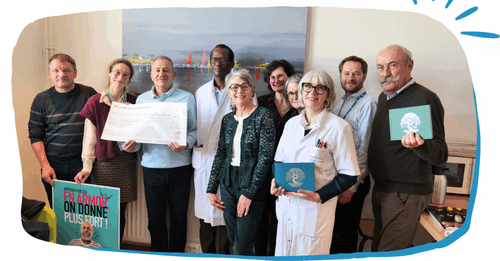 Remise de don : Crédit Mutuel de Bretagne