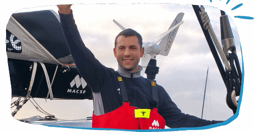 Guirec Soudée, ambassadeur du Fonds Liamm et du Centre de Trestel