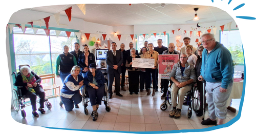 Inauguration Borne Mélo à l'Ehpad de Guingamp